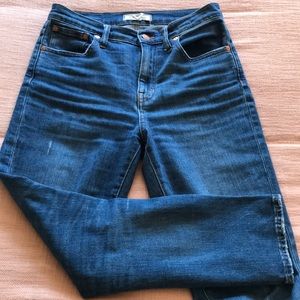Madewell High-Rise Slim Crop Boyjean
